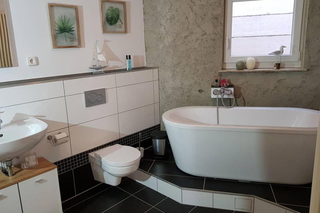 Idyllische Ferienwohnung Zum Wohlfuehlen+Entspannen Lichtenstein  Esterno foto